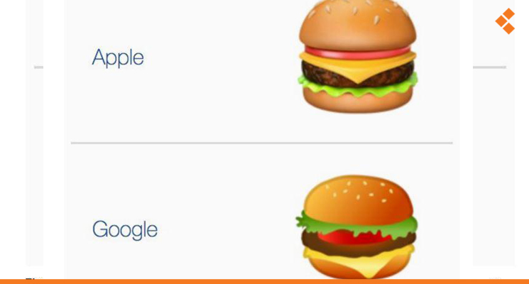 مقارنة الهامبرغر بين غوغل وآبل