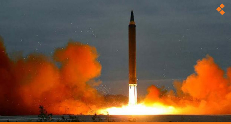 أطلاق صاروخ "هواسونغ-15" من كوريا الشمالية