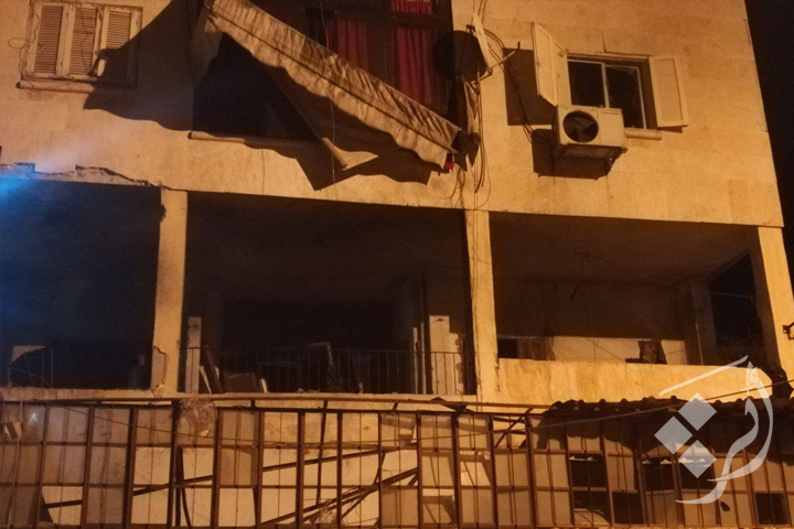 اعتداءات بالقذائف الصاروخية على حي الحمدانية في حلب
