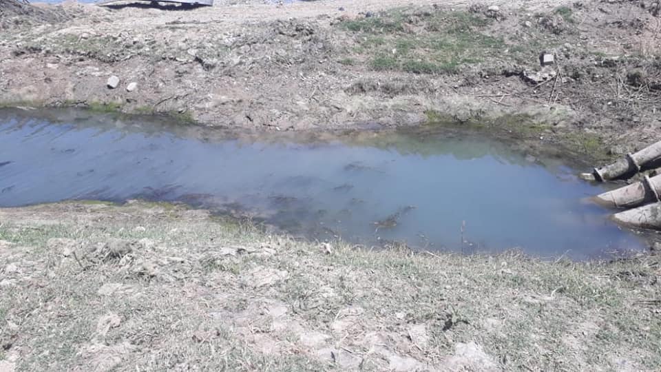 انخفاض منسوب مياه نهر الفرات 