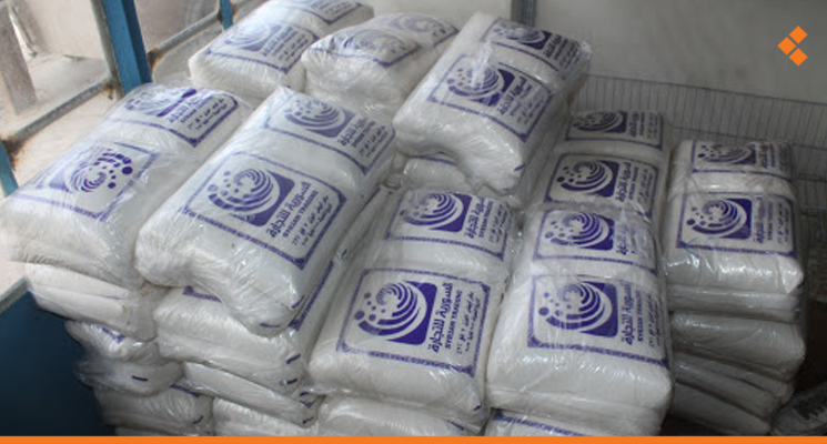 سرقة آلاف الأطنان من السكر في صالات السورية للتجارة