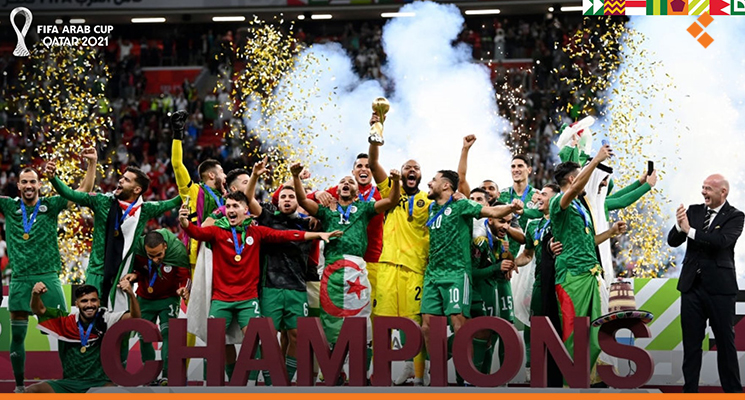 الجزائر بطلةً لبطولة كأس العرب